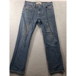 Levi's 559 Jeans Men's 34x34 Relaxed Straight Blue Denim Cotton Mid Rise Casual